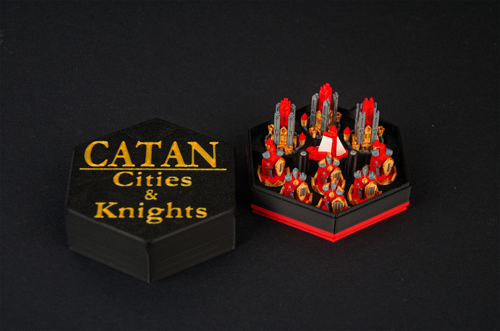 Cities&Knights + Base game Catan Upgrade Deluxe 3D Set (3-6 Players) — photo 3