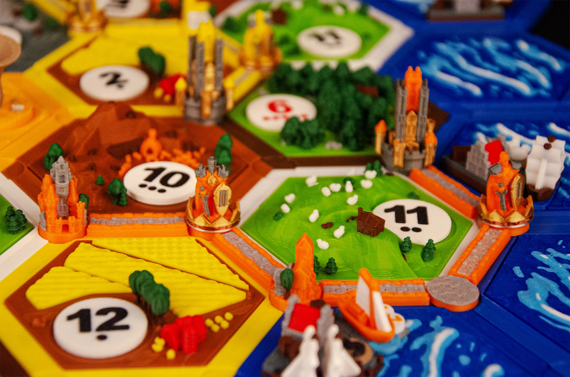 Cities&Knights + Base game Catan Upgrade Deluxe 3D Set (3-6 Players) — photo 5