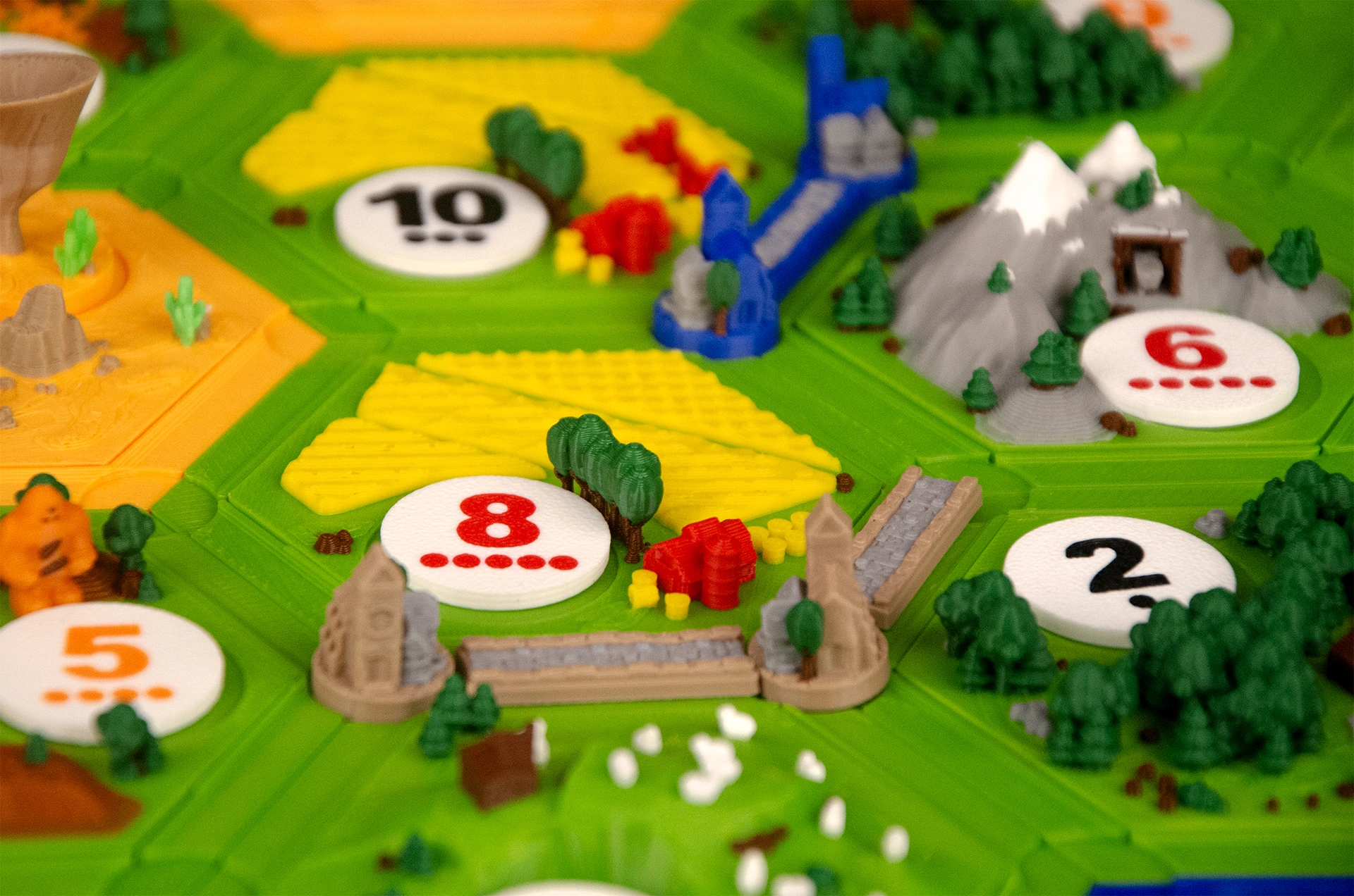 Meadow Green Catan 3D Upgrade Kit, Deluxe Limited Edition — photo 6