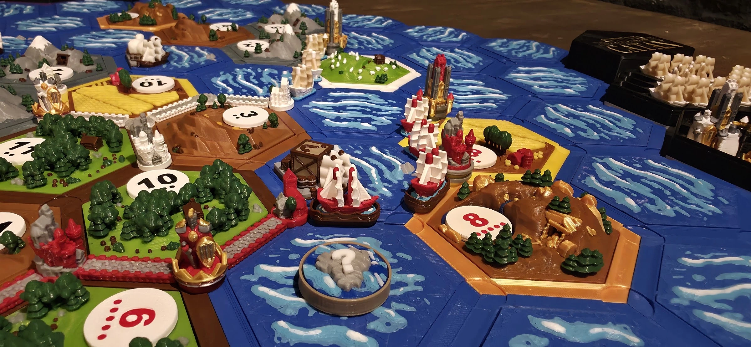 SEAFARERS + Cities&Knights + Base game Catan Upgrade Deluxe 3D Set (3-4 Players) — photo 12