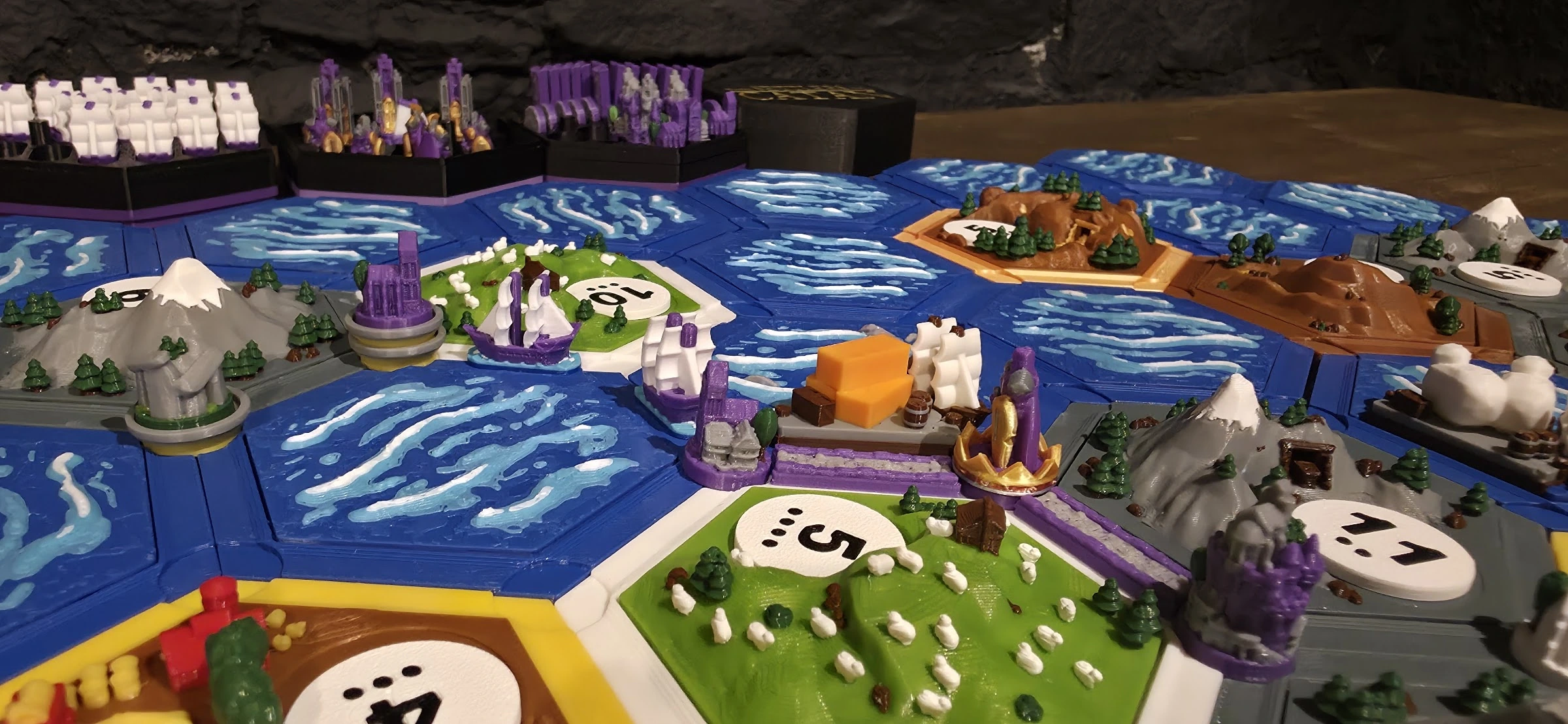 SEAFARERS + Cities&Knights + Base game Catan Upgrade Deluxe 3D Set (3-4 Players) — photo 14