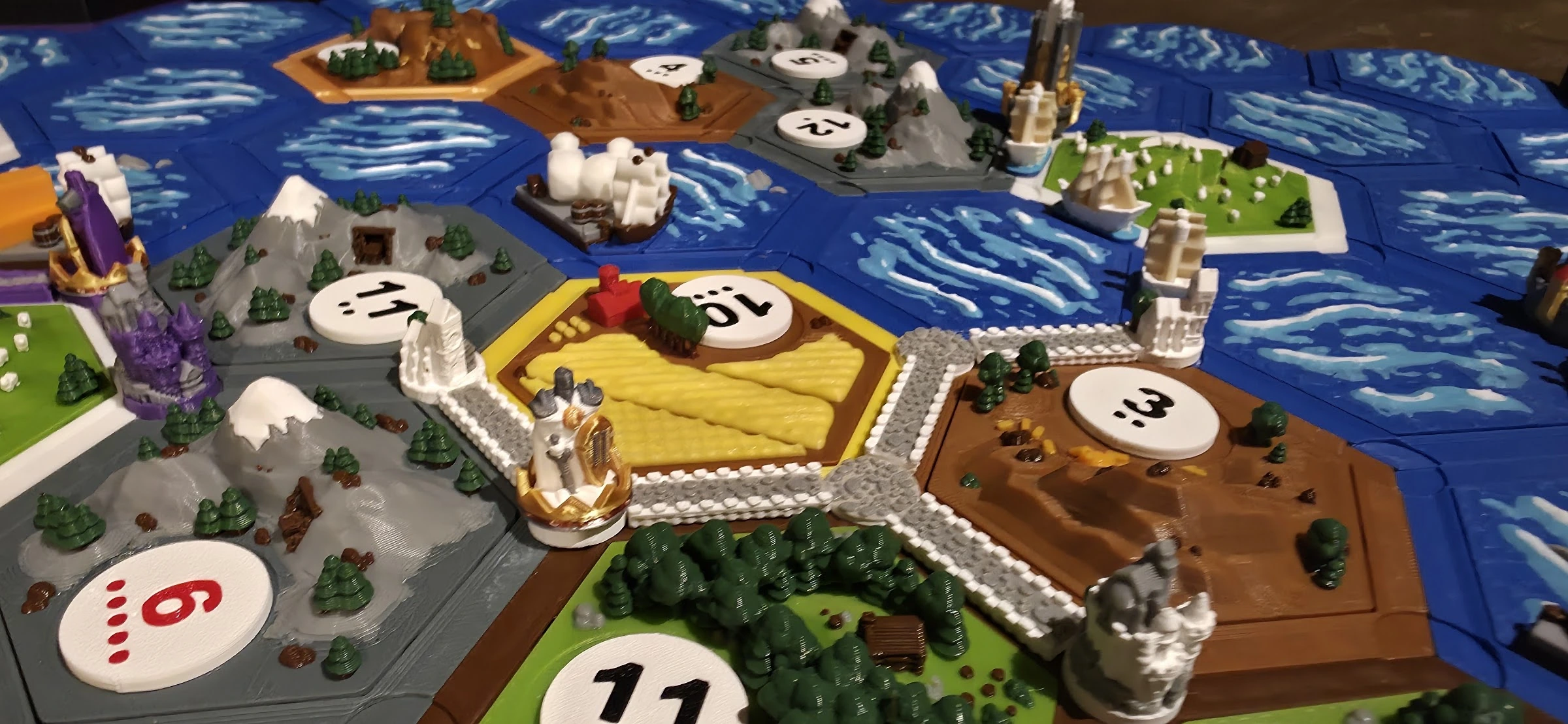 SEAFARERS + Cities&Knights + Base game Catan Upgrade Deluxe 3D Set (3-4 Players) — photo 15