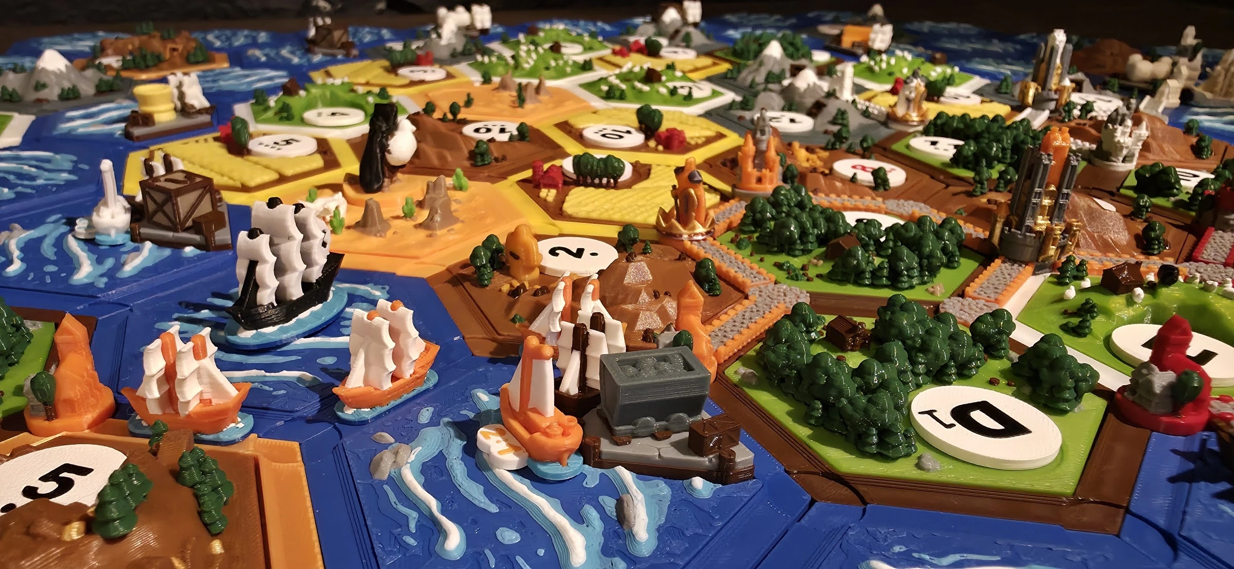 SEAFARERS + Cities&Knights + Base game Catan Upgrade Deluxe 3D Set (3-6 Players) — photo 9