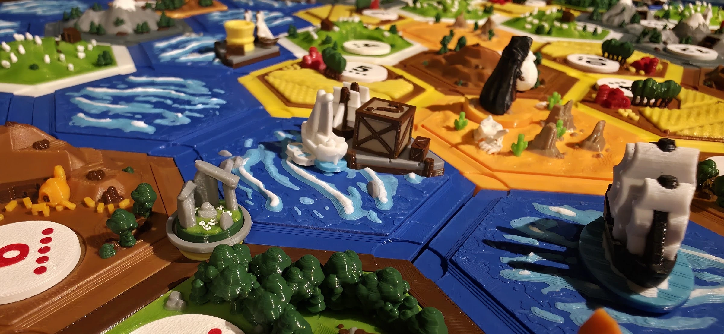 SEAFARERS + Cities&Knights + Base game Catan Upgrade Deluxe 3D Set (3-6 Players) — photo 10