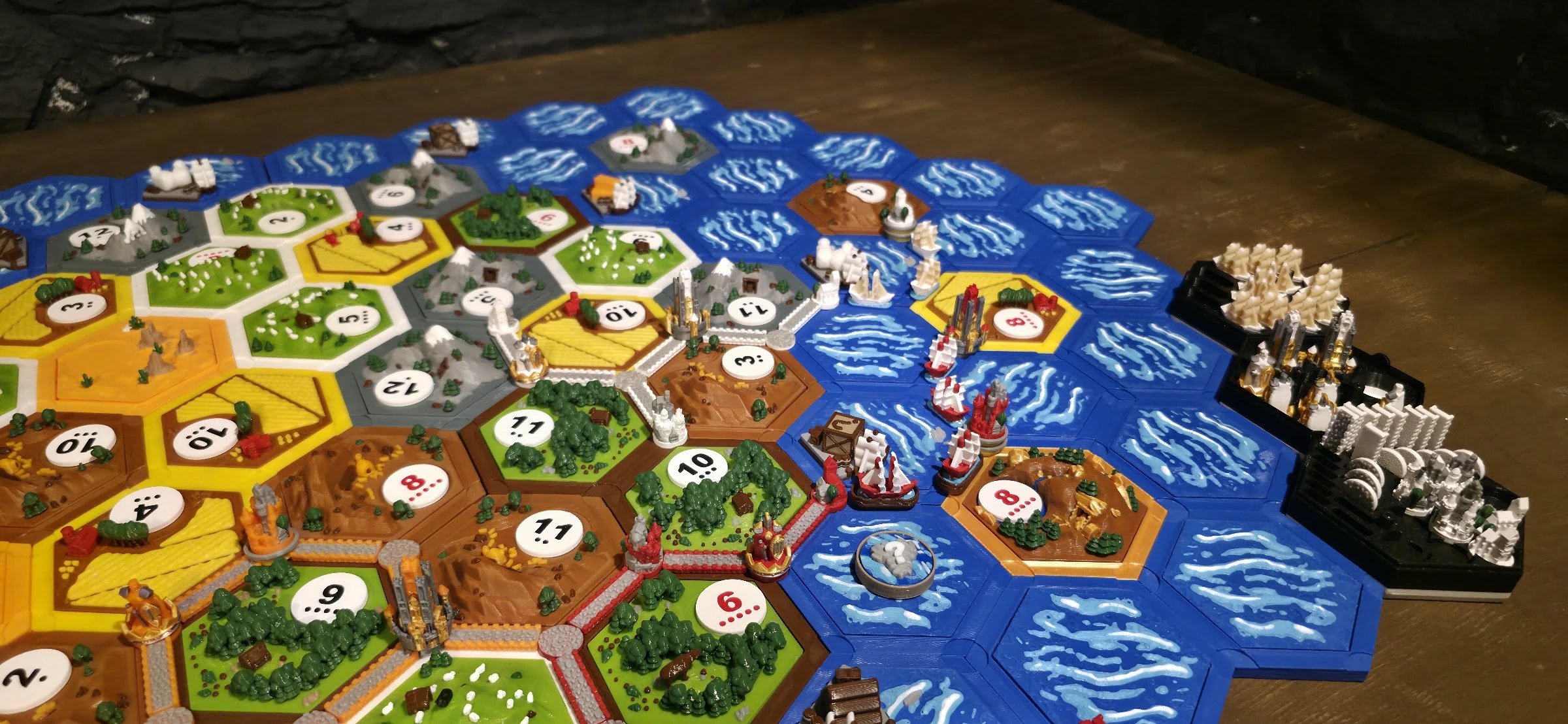 SEAFARERS + Cities&Knights + Base game Catan Upgrade Deluxe 3D Set (3-6 Players) — photo 11